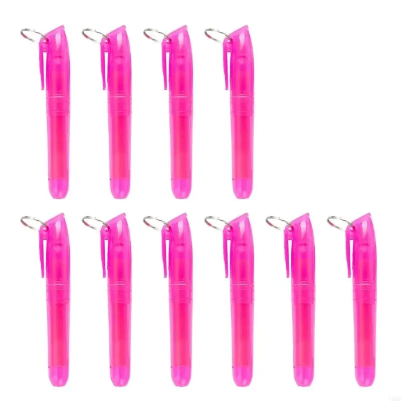 Y8ad miring penanda tip highlighter fast drying highlighter untuk jurnal scrapbooking