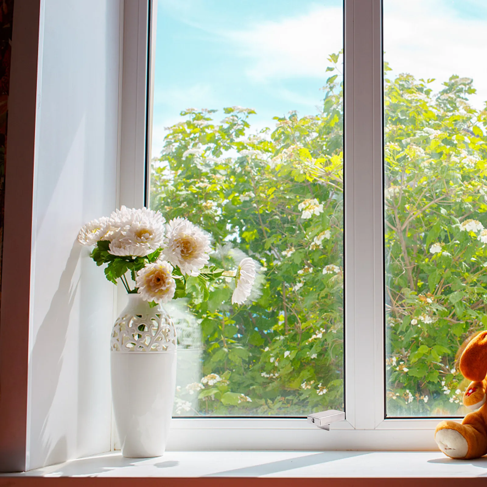 

2 шт. регулируемые замки для раздвижных окон из алюминиевого сплава, противовзломные защитные замки для безопасного крепления к окнам из нержавеющей стали