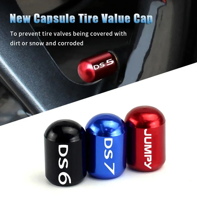 4Pcs Car Metal Tire…
