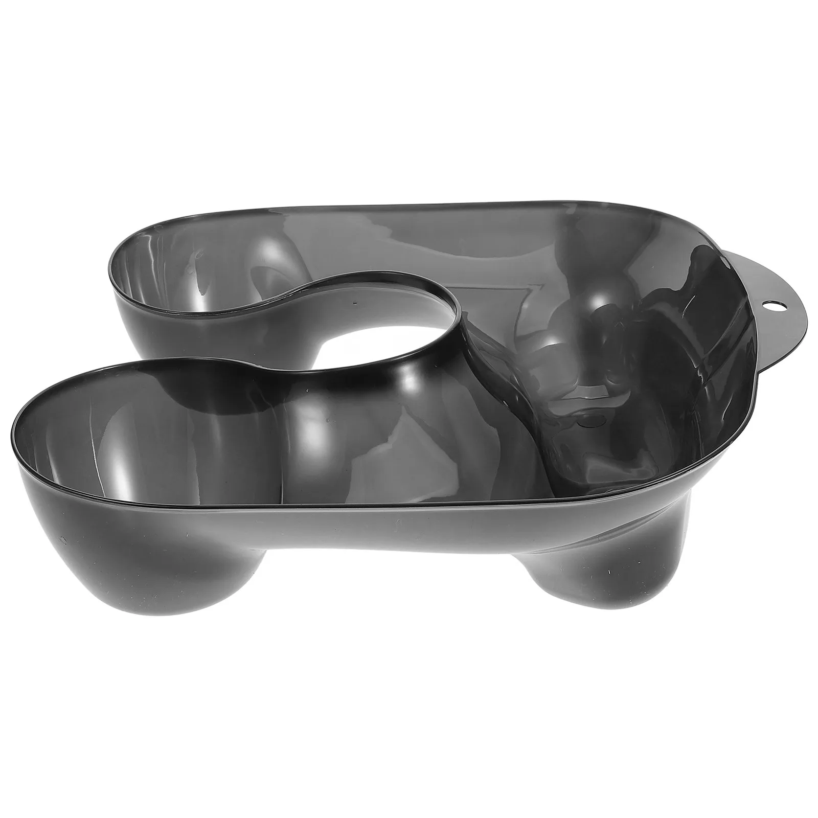 

Многоразовый поддон для окрашивания волос с тонкими гладкими краями, защищающий одежду, портативный, для домашнего использования и салонов, для укладки, завивки и мытья волос