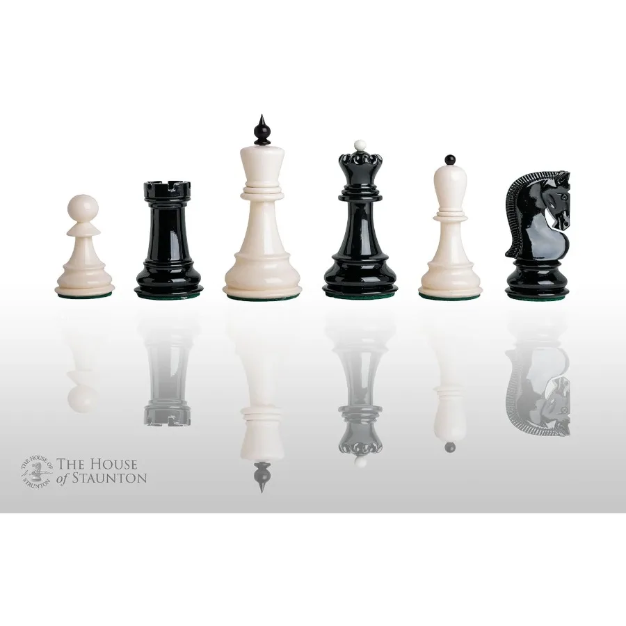 

Шахматный набор серии The Zagreb '59, только 3,875, лакированный король, идеально подходит для турниров, домашнего использования и коллекционеров Premium Craf