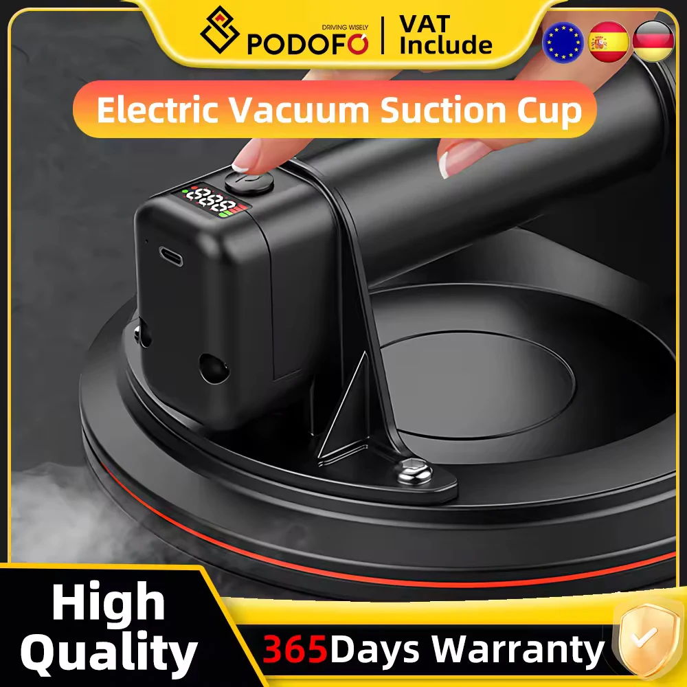 Standard d'aspiration pour verre, pince à vide électrique, ventouse de 8 pouces, capacité de charge de 250kg pour granit, carrelage, verre, levage manuel