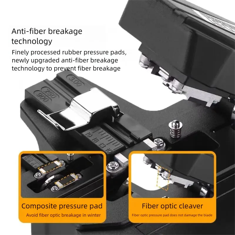 Metase ME-2031 قاطع الألياف الأوتوماتيكي، دقة عالية، خطوة واحدة، إرجاع تلقائي، قاطع دوار يدوي لربط الألياف البصرية #2