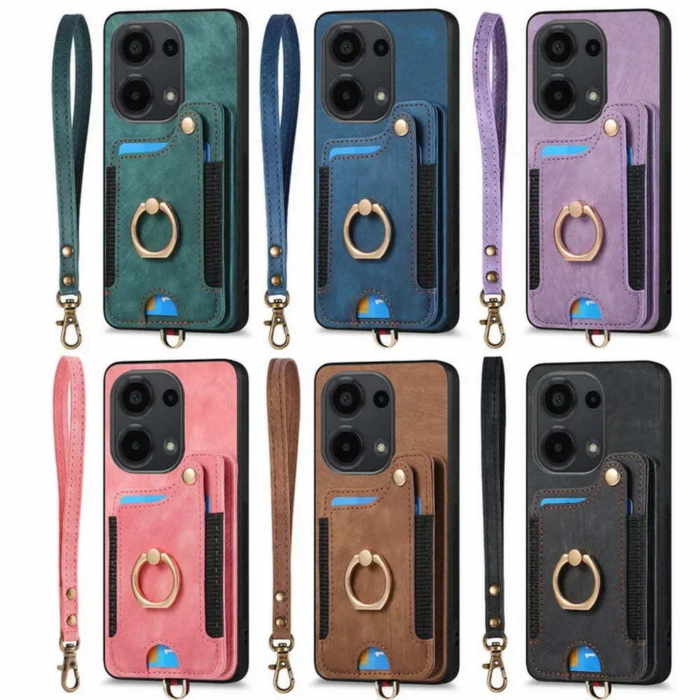 Edge50 Pro 50 Fusion 5G funda de lujo para Motorola Edge 50 Neo RFID funda trasera de cuero Moto G85 G55 G45 G35 G34 X50 Ultra S50 Etui