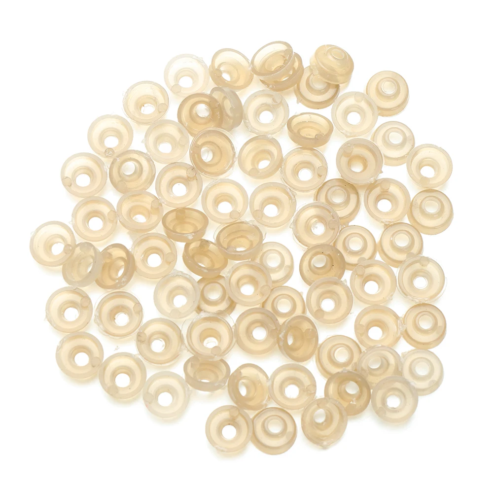 100Pcs/bag 5-22mm Round Gaskets Washers for Plastic Safety Eyes Nose Back for Bear Doll Animal Toys DIY Craft Child Kids