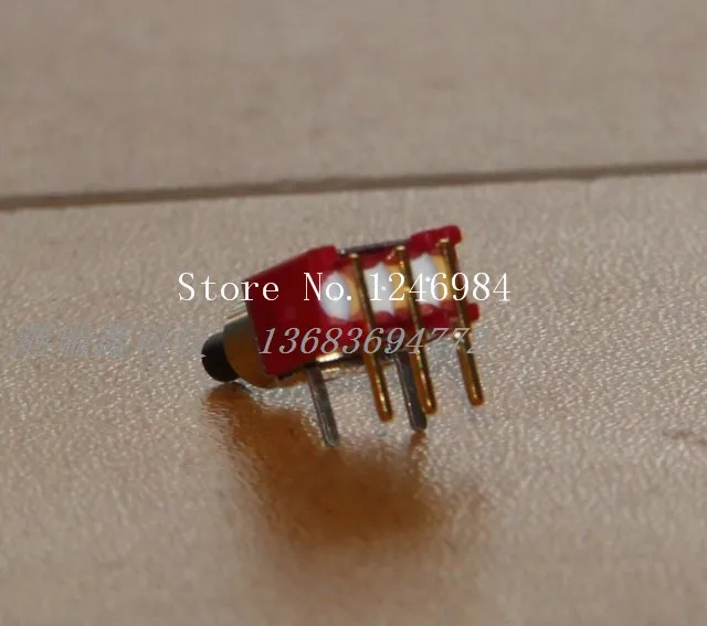[SA]TS-22A small lockable single positive bend M5.08 small tripod toggle button switch 8MSL Deli Wei Q28--50pcs/lot