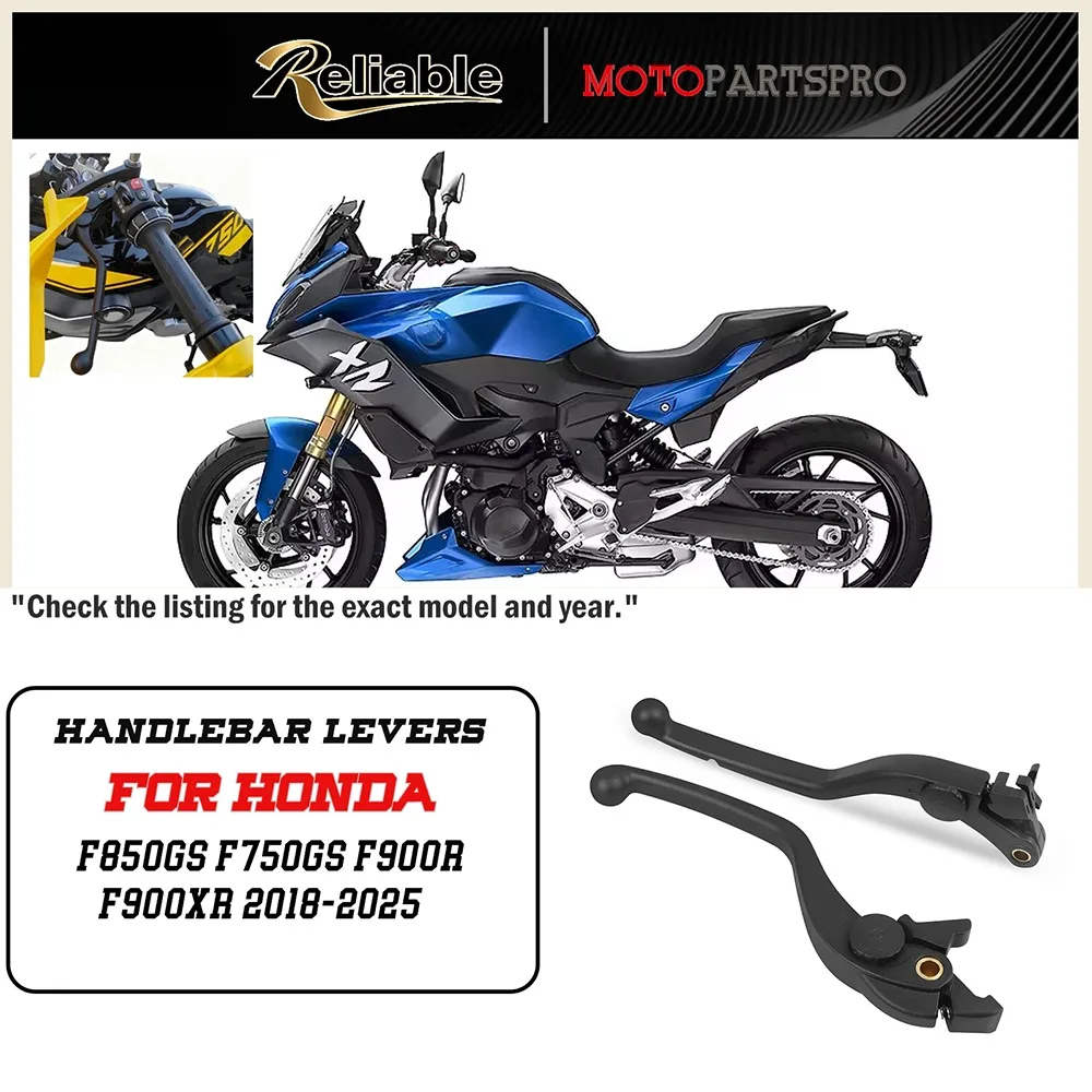 

For BMW F850GS F750GS F900R F900XR S1000RR F 750GS 850GS F900 XR F 900R 2018-2025 Brake Clutch Levers Adjustable Accessories