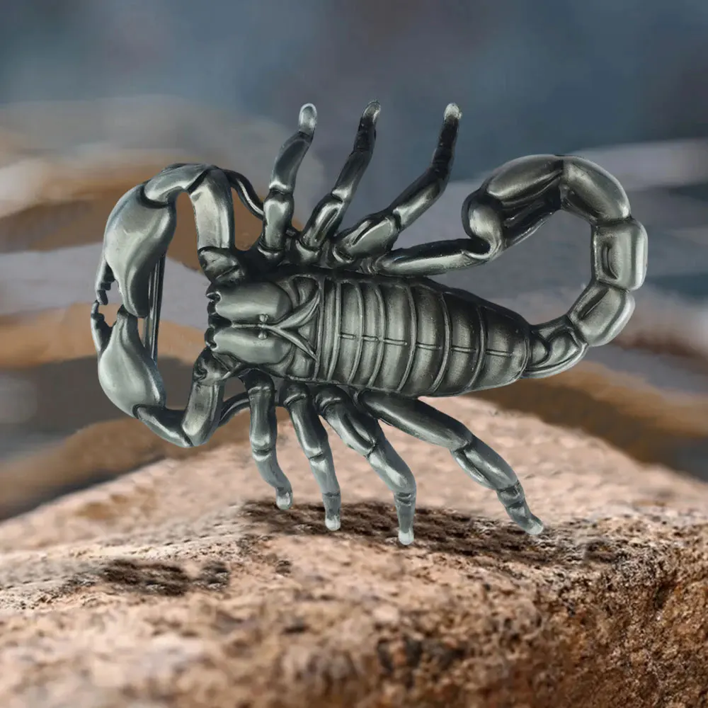 Retro Scorpion Style Men's Belt Buckle Fashion Western Cowboys Belt Buckle for Man