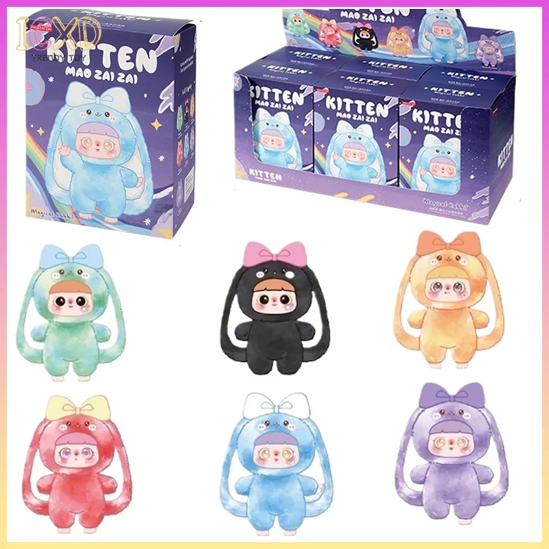 

Котенок Mao Zai Zai Magic Rabbit Series слепая коробка компаньон для сна кукла мягкие и удобные сенсорные игрушки загадочная коробка подарки-сюрпризы