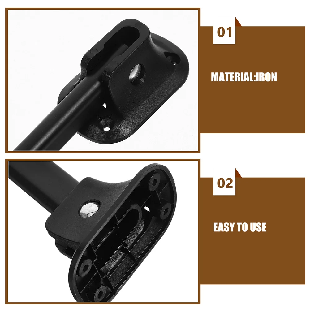 2Pcs Iron Folding Table Legs Foldable Portable Metal Desk Legs for Dining Office Small Space Furniture Support