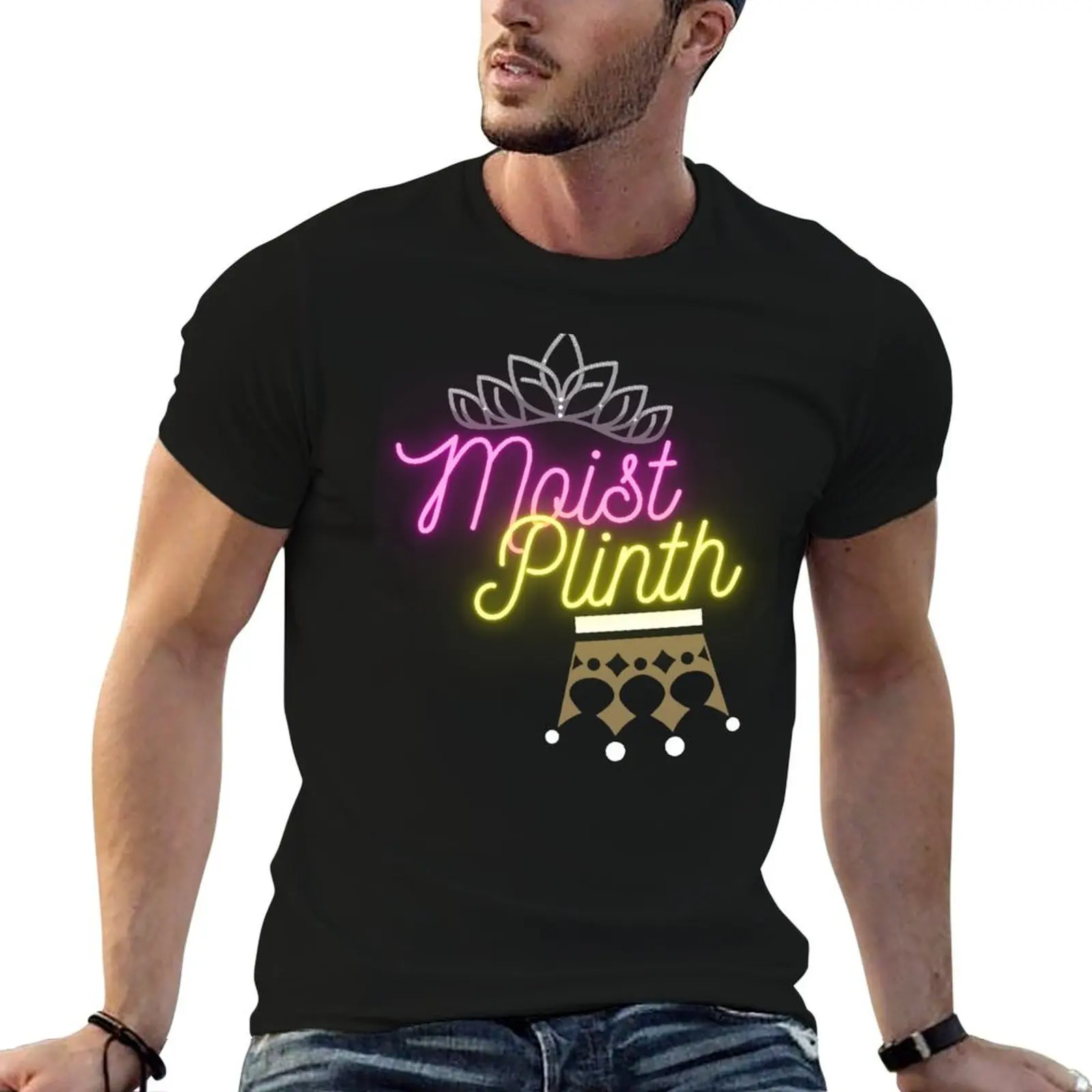 Imagine a Moist Plinth (Miranda) T-Shirt funny meme t-shirts shirts graphic tee summer top t shirts for men