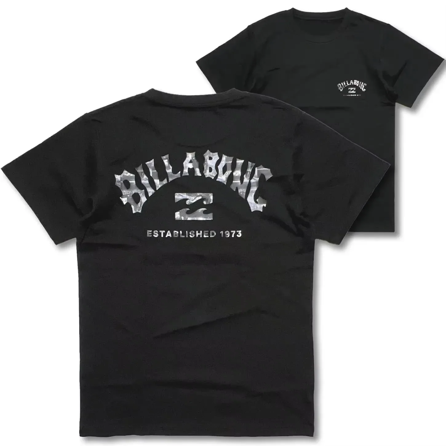 Billa Men's Arch Fill Bong Surfing Sports Brand Graphic T-Shirt Cotton Men Women Streetwear Tee