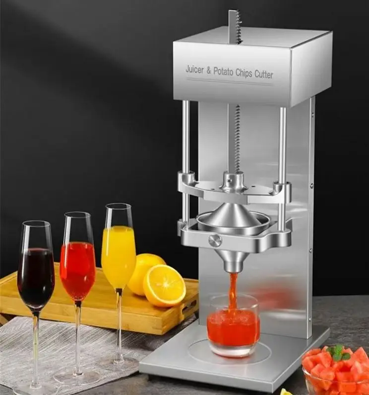 Electric Press Pomegranate Lemon Juicing Machine Juice Press Squeezer Pressed Orange Juice Vegetable Potato Slicer