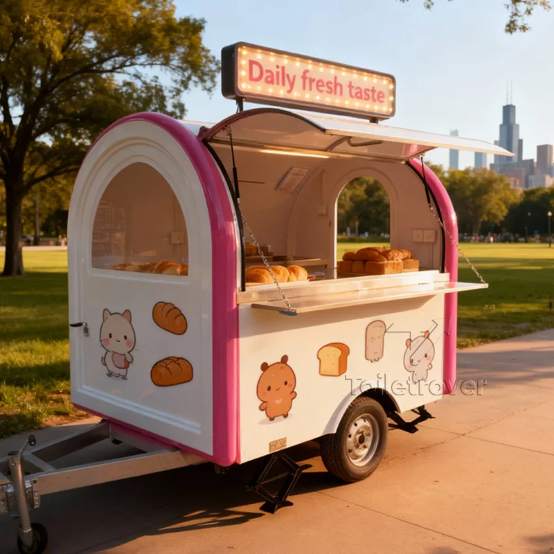 

Commercial Street Food Truck Trailer Doner Kebab Burger Tacos Fried Chicken Food Truck for Sale in Ga