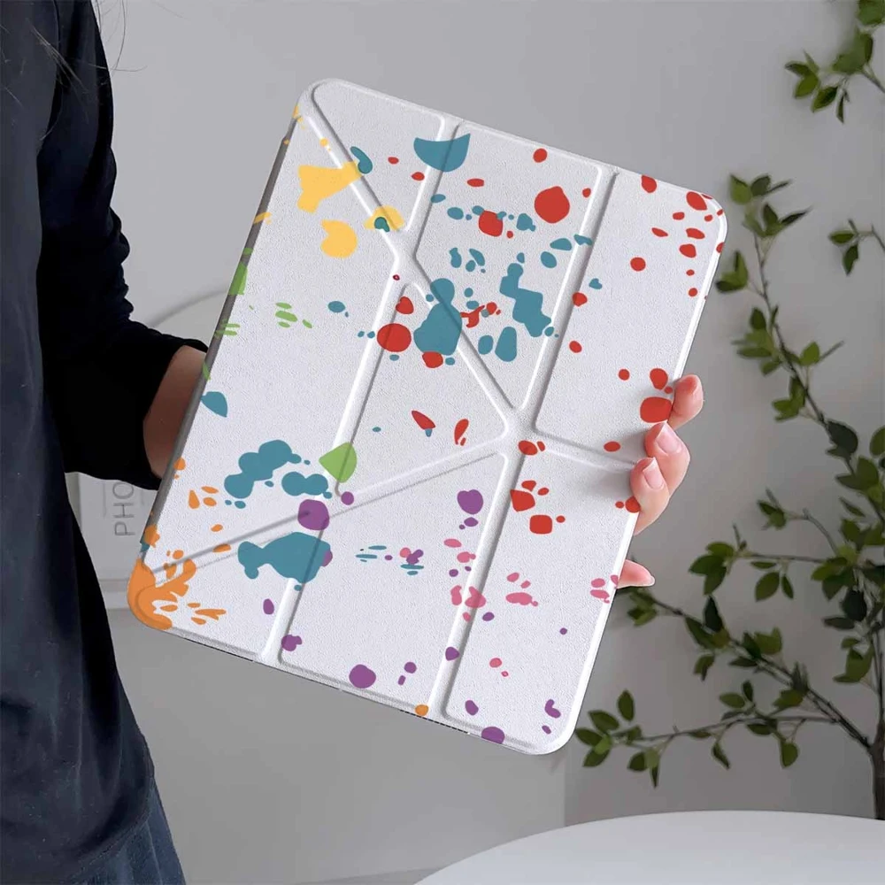 Fashion graffiti For Samsung Galaxy Tab A8 A9 A11 S6 S7 S8 S9 S10 FE Plus Lite Protective With Pen Slot Tablet Case