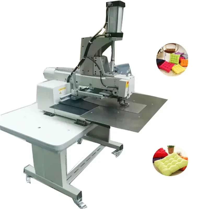 Automatic Sofa Thick Cushion Lock Stitch Pattern Sewing Machine Pillow Stitching Tacking Machine