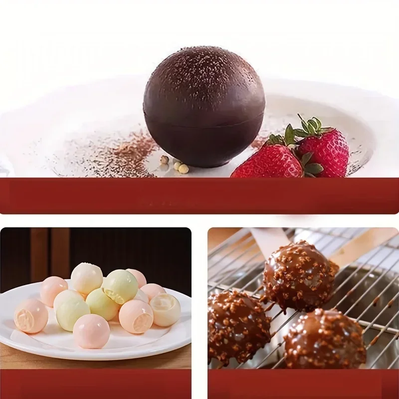 Silicone Mold Dumpling Cake Decoration Tool Chocolate Ice Cube Mold Making Mousse Dessert Mold