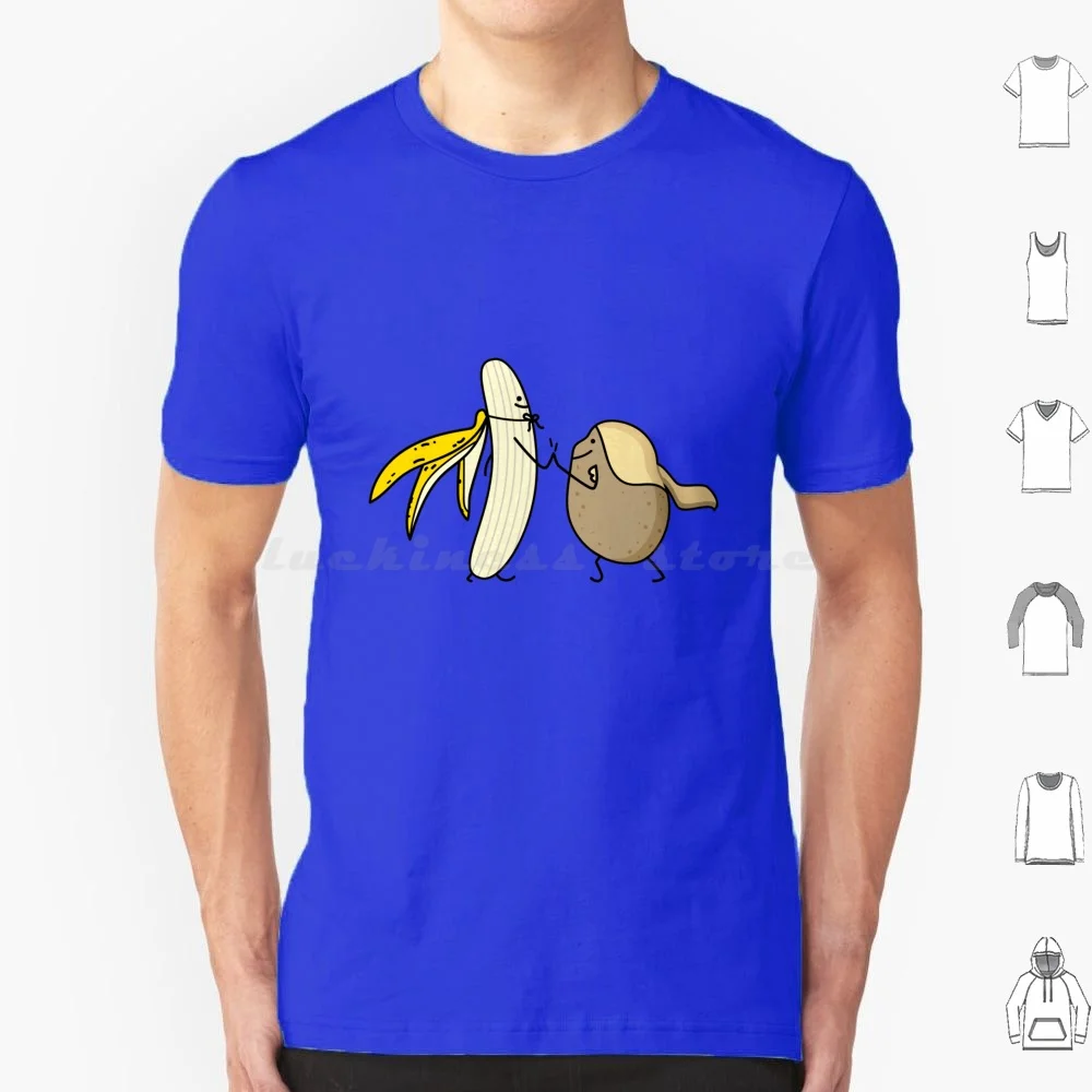 Best Friends Vegan Heroes T Shirt 6xl Cotton Cool Tee Best Friends Vegan Hero Friends Heroes Banana Potato Partner Man Men
