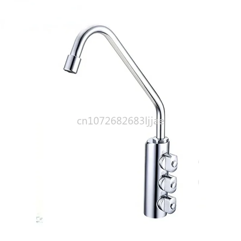 Kitchen Tap 3 Way Kitchen Faucet Cold Sparkling Filtered 3 in 1 Water