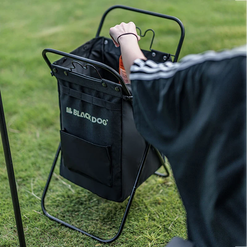 Naturehike-Blackdog Outdoor Camping Laundry Storage Basket Large Capacity Portable Organiser Wear-resistance Sundry Storage Bag