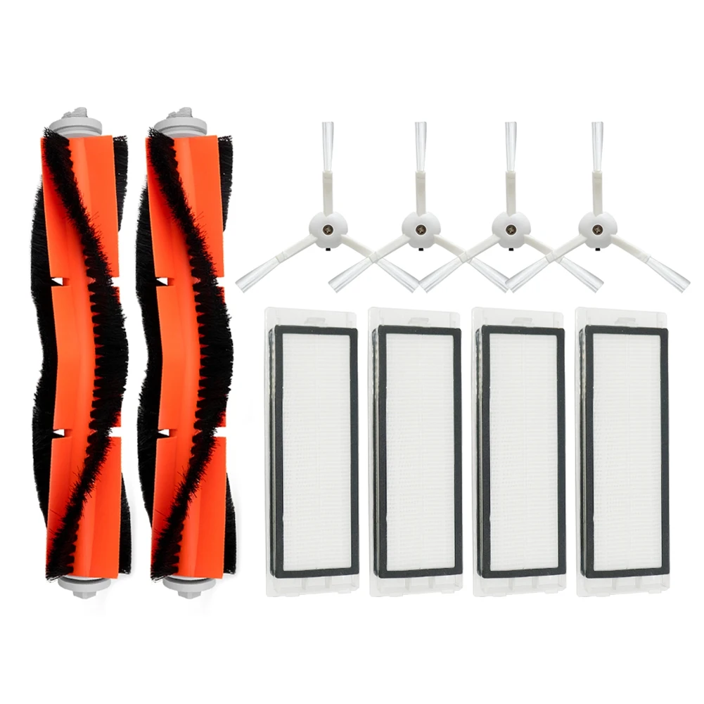 Filter Hepa sikat sisi utama, untuk Roborock S50 S51 Cleaner Replacement Aksesori suku cadang pengganti Penyedot Debu