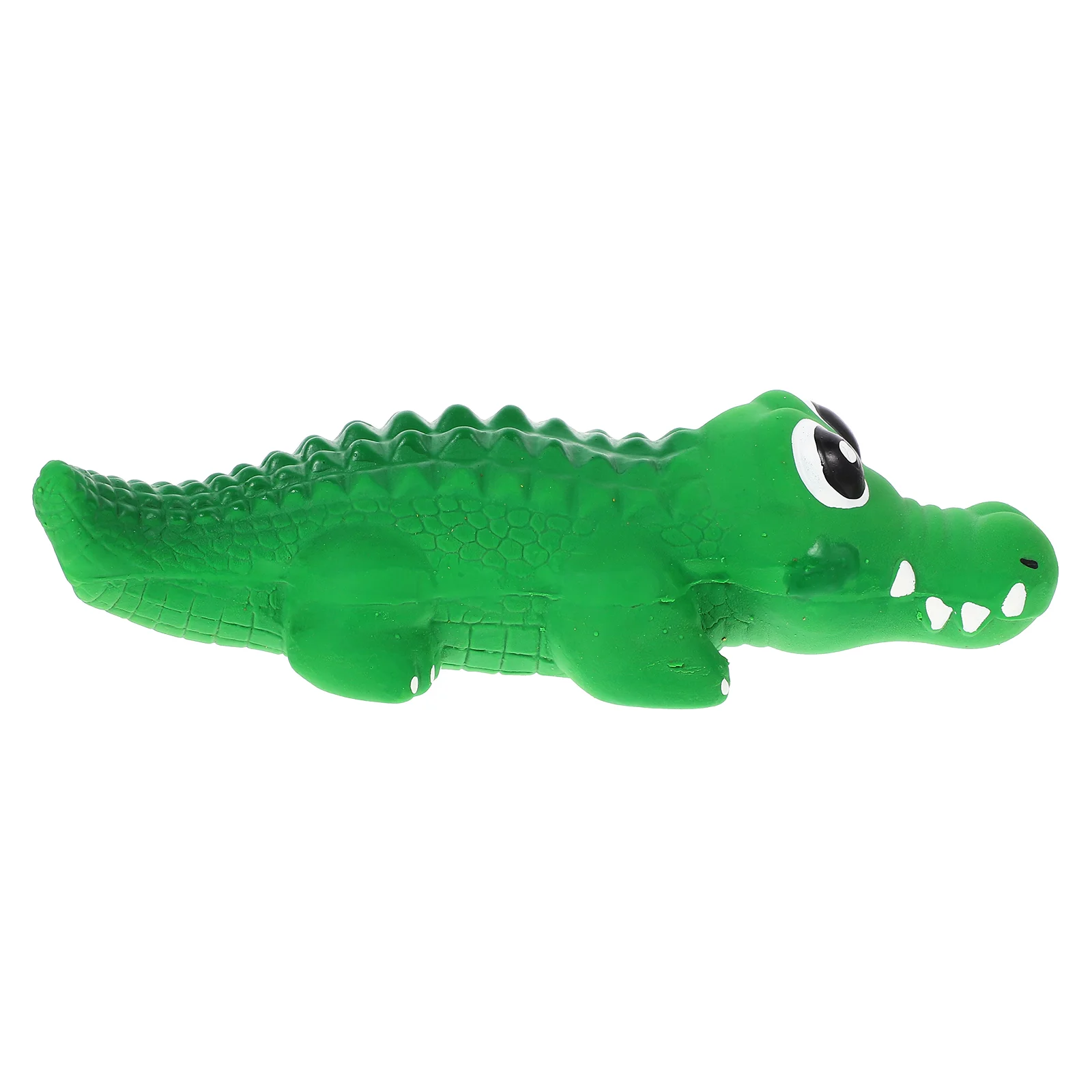 Dog Chew Toy Interactive Toys for Small Dogs Pet Squeaky Crocodile Shaped Large Sound Puppy