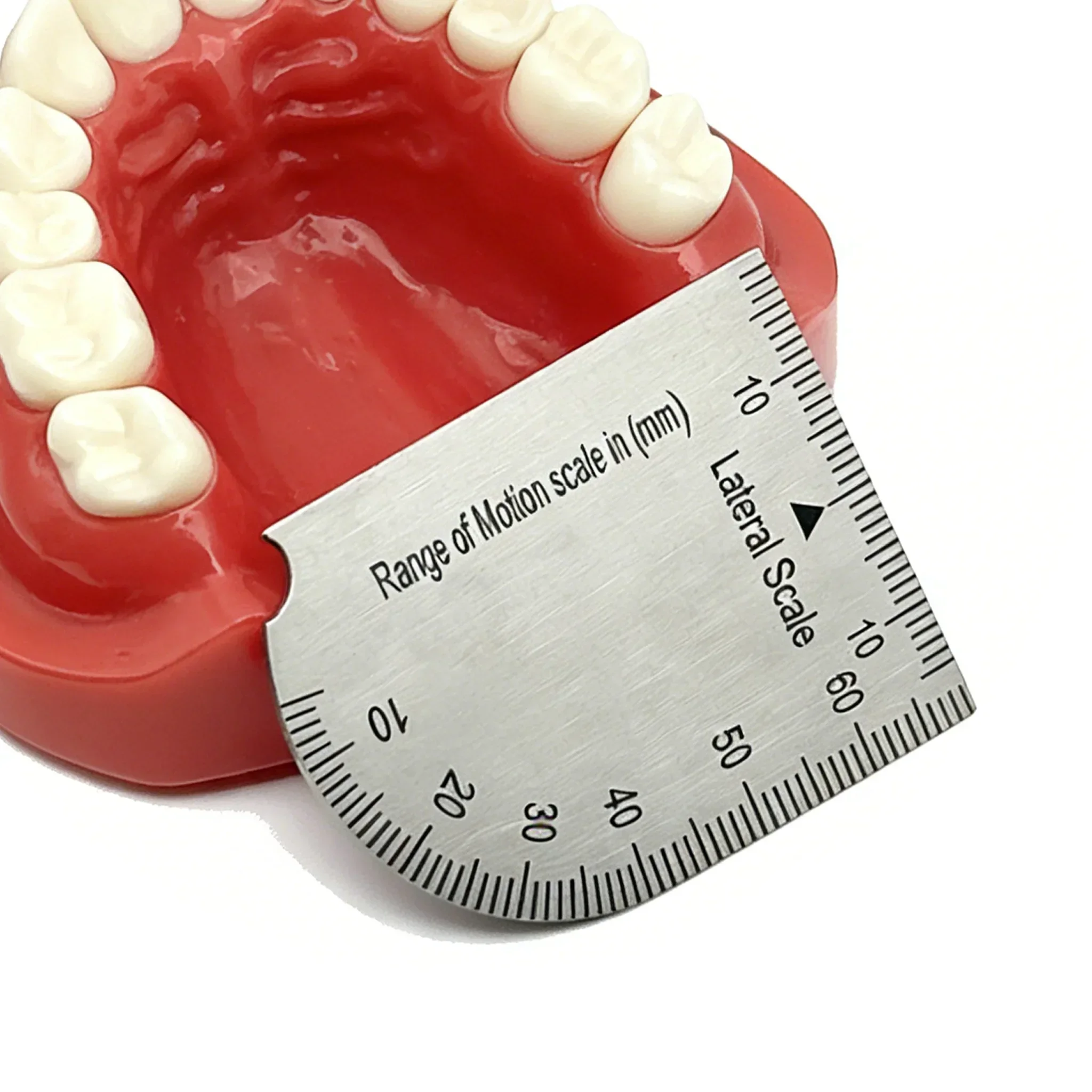 

Стоматологический измеритель раскрытия ротовой полости из нержавеющей стали, прецизионная измерительная линейка для стоматологии