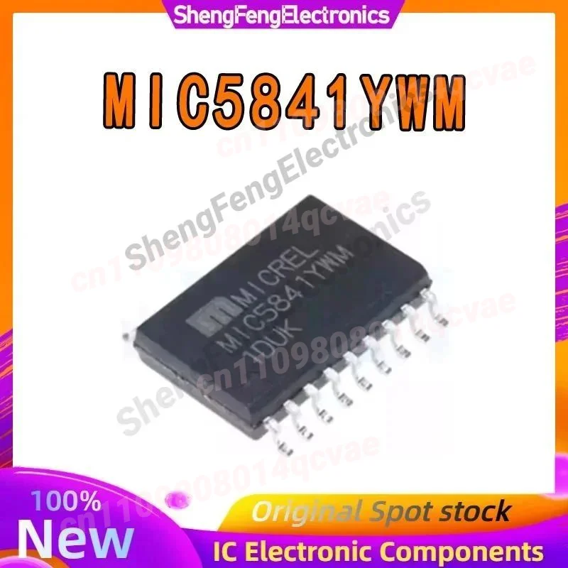 5PCS MIC5841YWM MIC5841BWM MIC5841 SOP18 8-bit serial input latch load driver chip