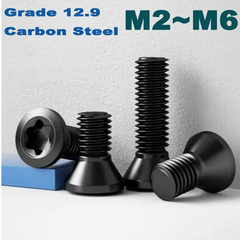 M2 to M6 12.9 Grade Torx Screw CNC Lathe Tool Holder Carbide Insert Replacement Bolt CNC Machine Accessories
