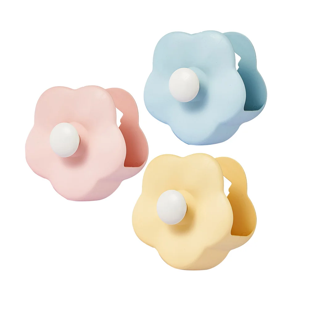 

3Pcs Flower Design Pen Holder Wall Mount Desktop Organizer Creative Stationery Container for Office School Teacher Pencil Holder