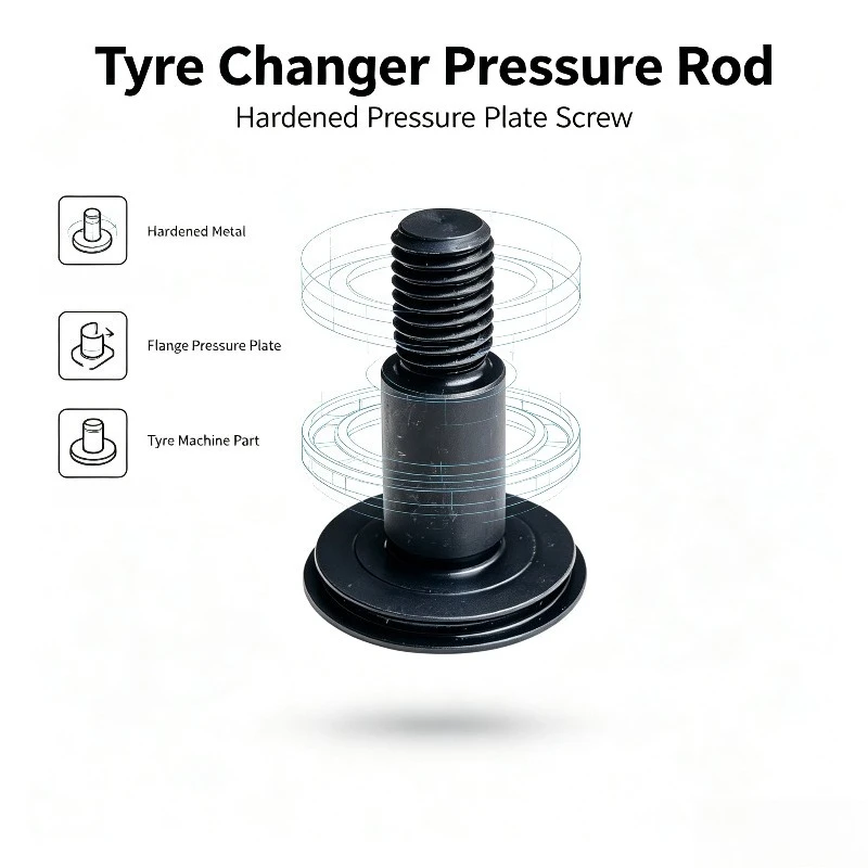 Screw Rod for Tire Changer Press Disc, Replacement Hardware Spare Part for Auto Tire Repair Machine