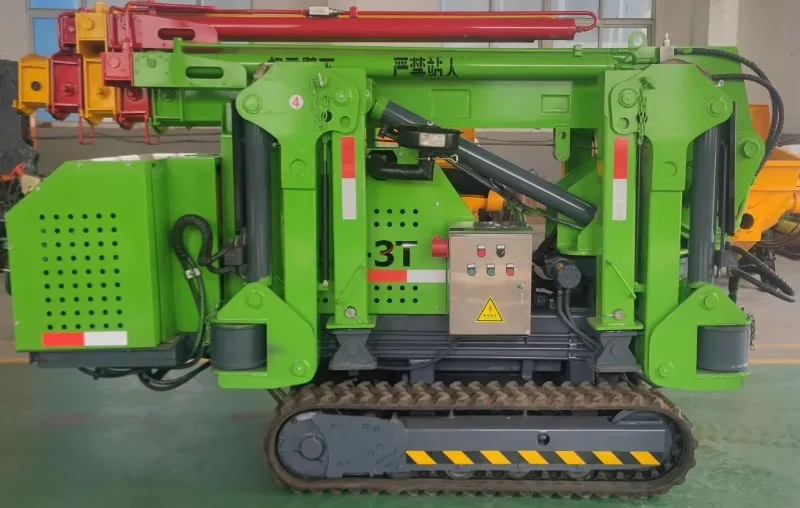 Customized Wireless Proportional Remote Control Mini Spider Crawler Crane 3T 5T Small Crawler Cranes Mini Spider Crawler Crane