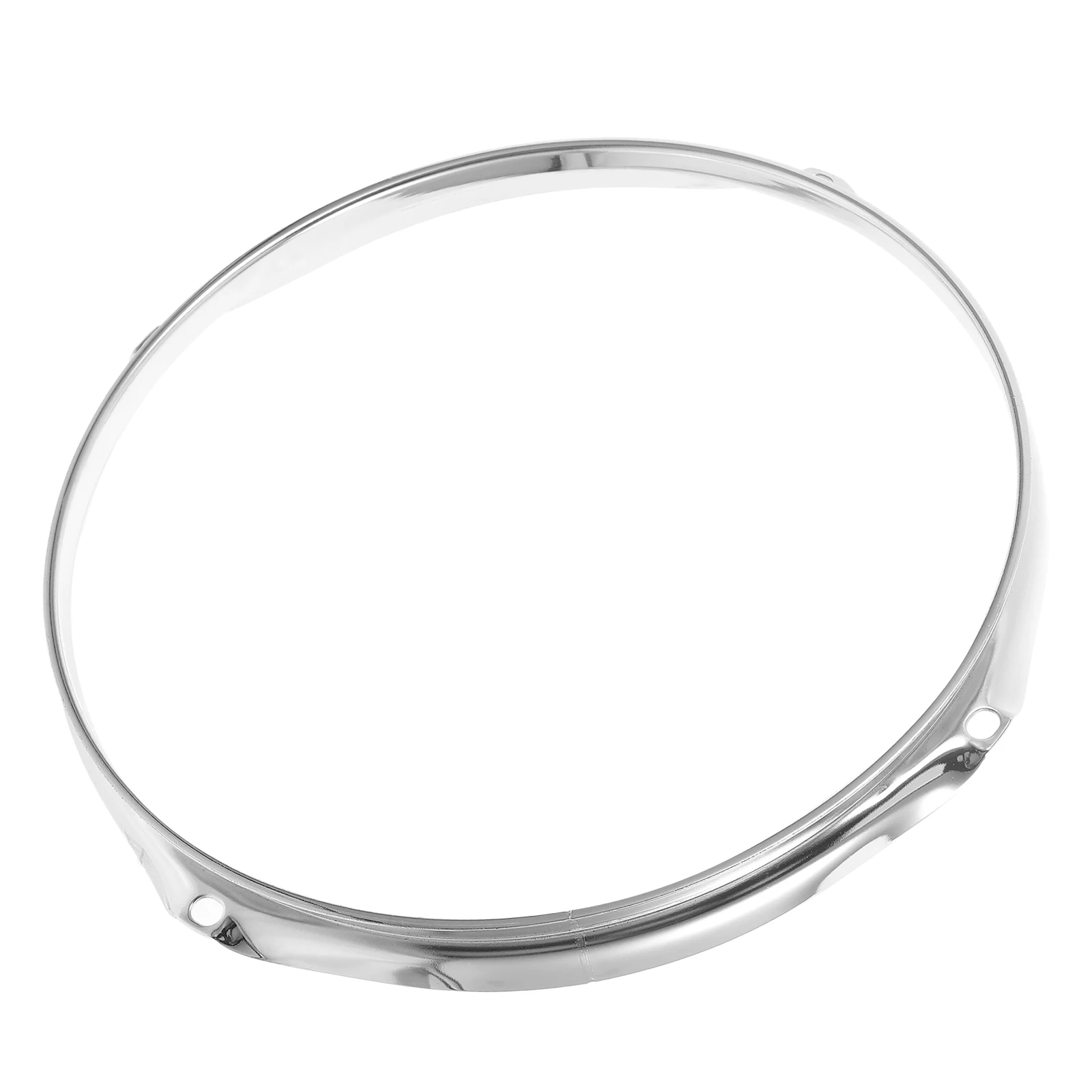 

10 Inch Electroplated Drum Pressure Rings 4 Hole Durable Drum Set Accessory Replacement Parts Percussion Instrument Component