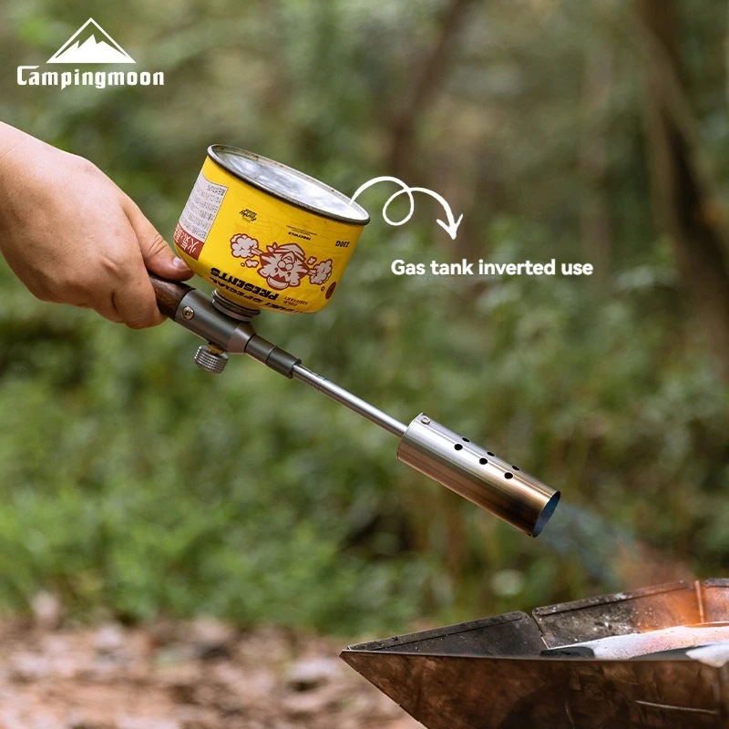 

CAMPINGMOON Sending storage bag, high heat and high power flame gun can extend outdoor camping ignition flame gun