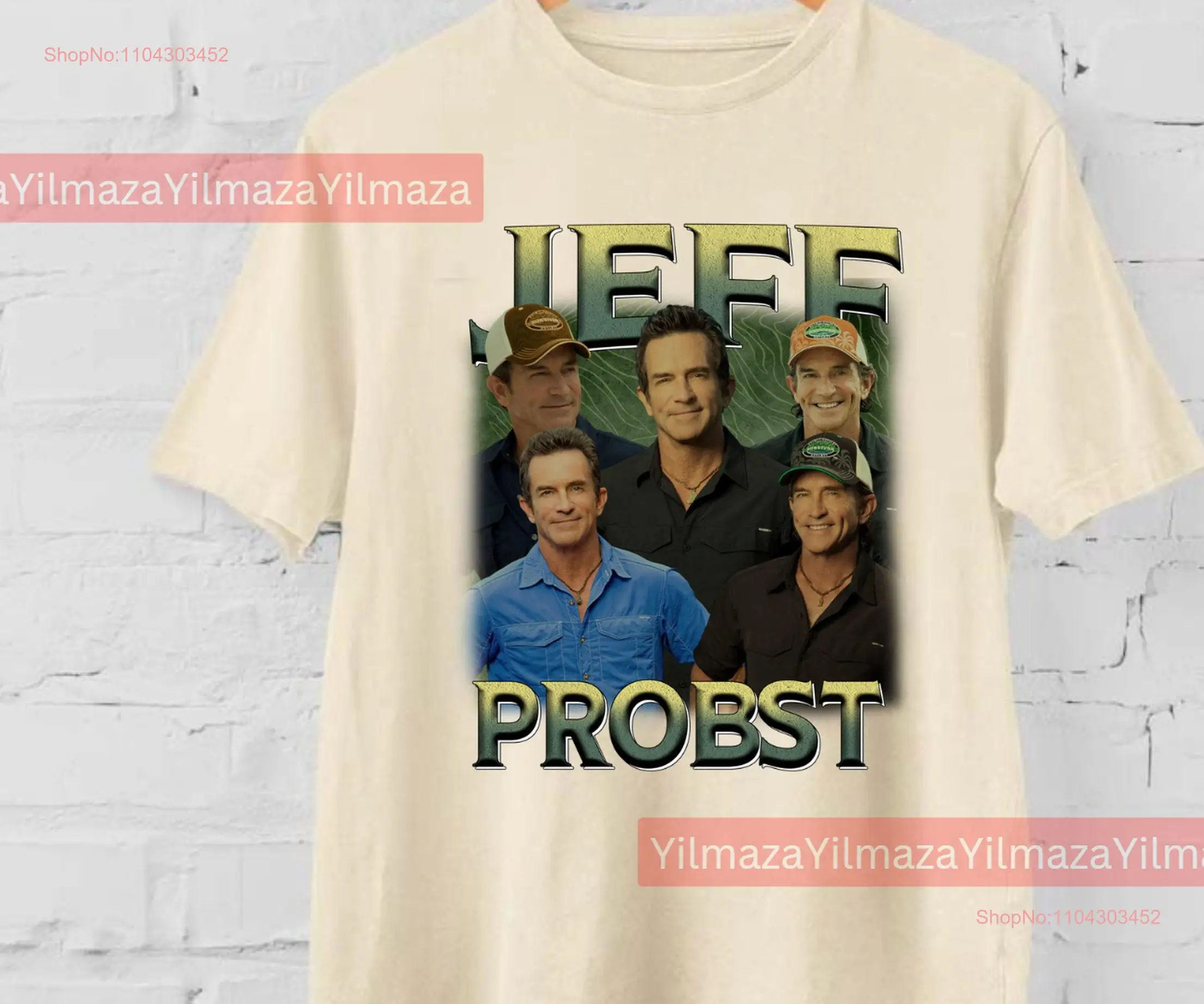 Limited Jeff Probst Vintage T Shirt For Women and Man  long or short sleeves