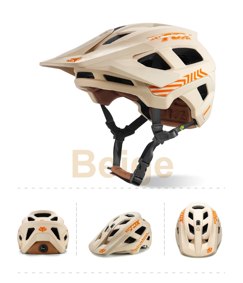BATFOX Mountainbike-Helm mit austauschbarem, warmem Ohrenschutzfutter, Winter-Elektroroller-Sicherheitsausrüstung, MTB-Fahrradhelme – Detail 30