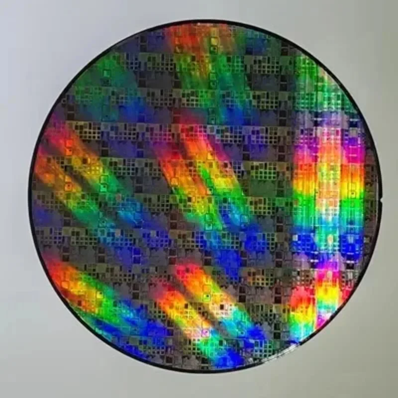 Wafer de Silício com Circuito Integrado ic Semicondutor Cmos Fotografia Wafer Cpu 12in 8in 6in