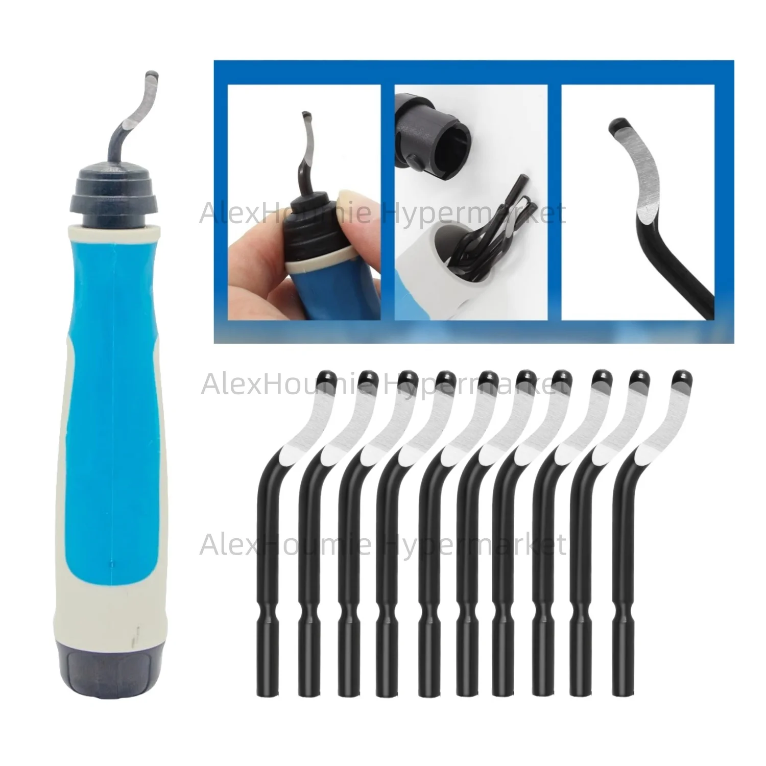 Professional Rotary Deburring Set Functional Rotary Cutting Tool Set With 1/10/11 PCS Sturdy Cutter For Fine Detailing