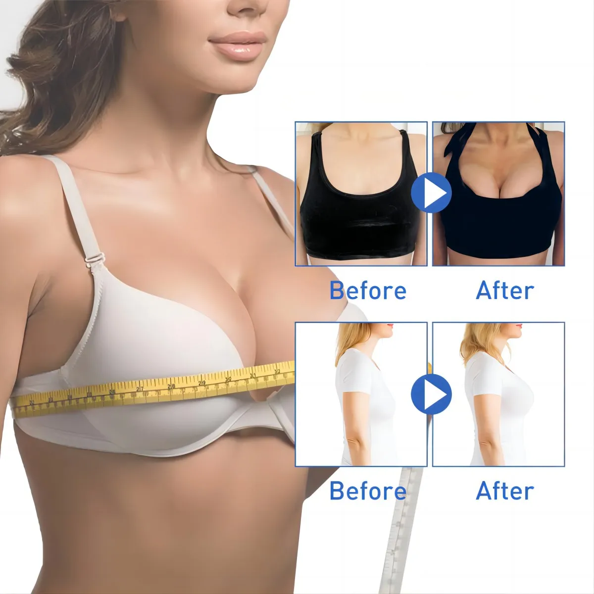 Breast enhancement cream care to prevent sagging breast care