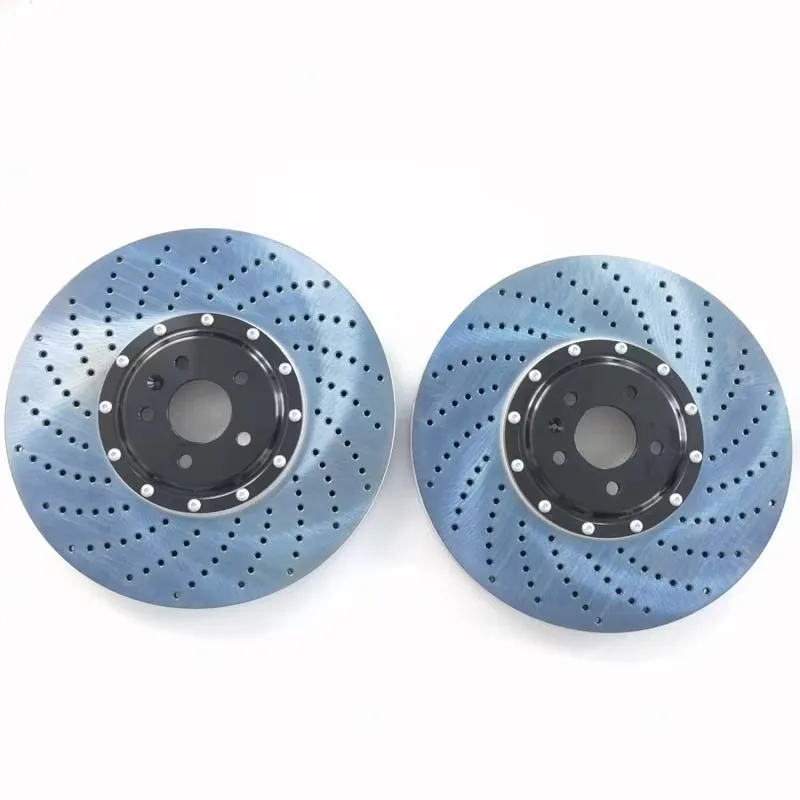 

Jekit Auto Brake Disc 420*40mm Drilled Disc for Audi Rs7 C8 Akebono 10 Pots Caliper Car Model Compatible