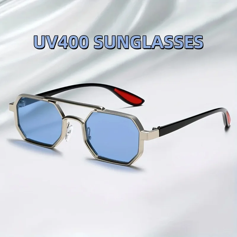 

New Fashion Sunglasses Metal Frame Male and Female Driving Glasses UV400 Outdoor Travel Sun Protection and Eye Protection