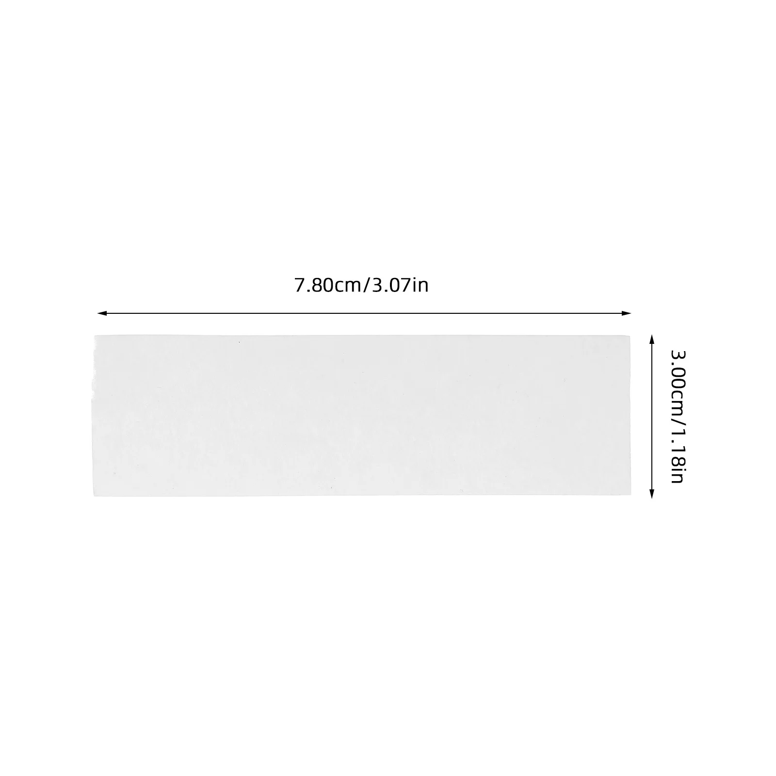 100Pcs Absorbent Paper for Biochemical Experiments Lab Use Chemistry Biology Education Rectangular White Laboratory Paper