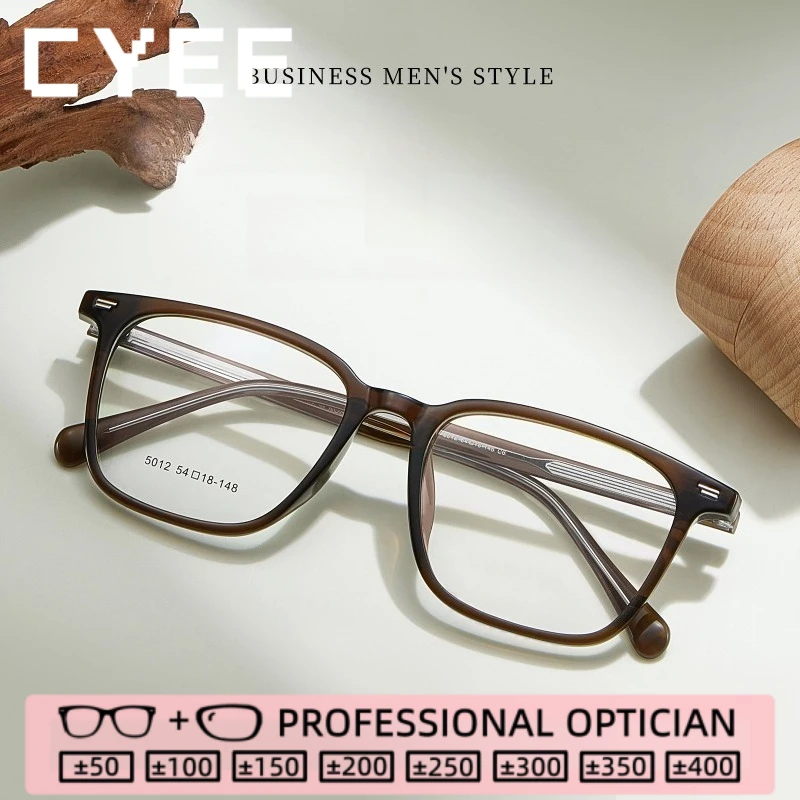 

CYEE Travel Portable Reading Glasses Blue Light Blocking High Quality Eyewear Custom Myopia Prescription Optical Eyegiasses