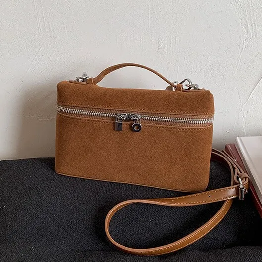 

Женская структурированная сумка-коробка 2025 года, текстурированная сумка через плечо, минималистичная шикарная сумка, изысканная и универсальная ​