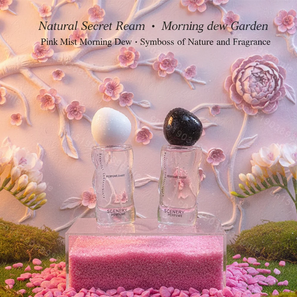 Perfumes naturales para mujer, 50ml, fragancias florales clásicas De larga duración, Spray Woody para mujer, encantador Eau De Toilette para citas
