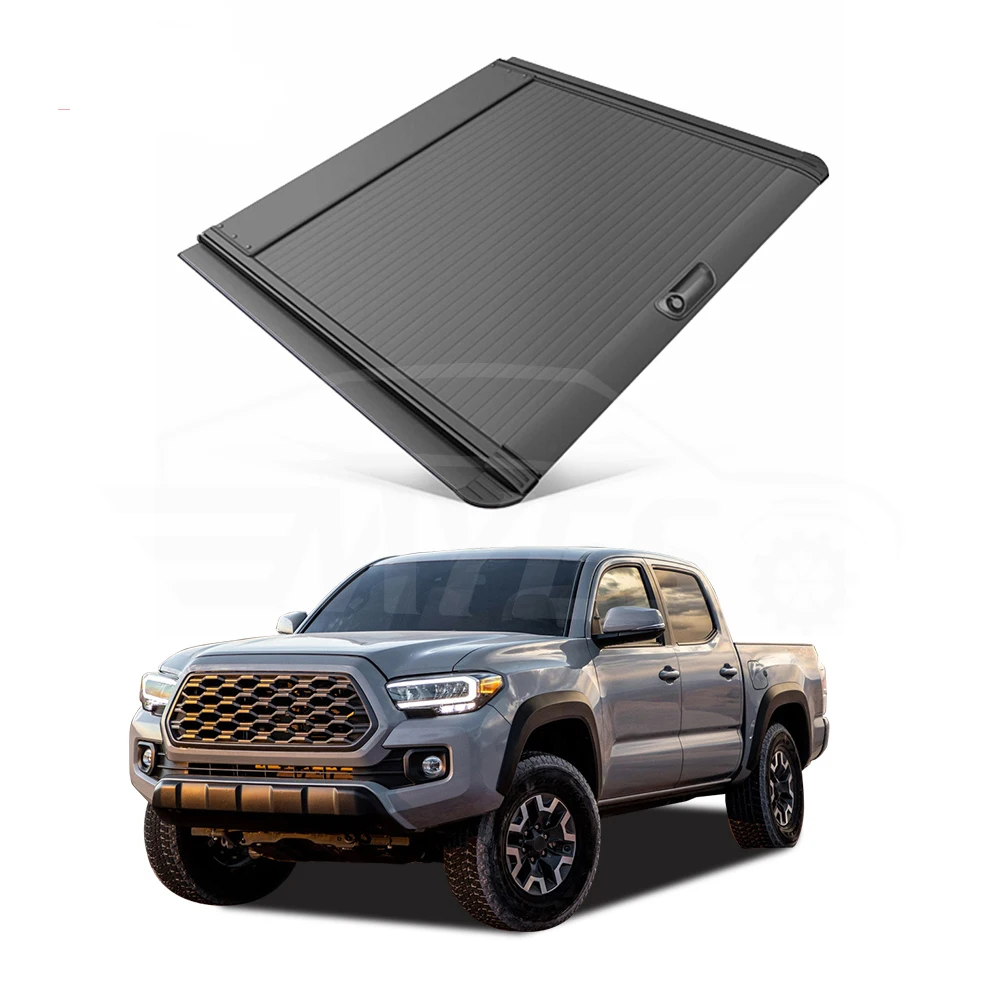 

Modification Waterproof Locking Aluminum Alloy Roller Lid Cover Retractable Truck Bed Covers Pickup Tonneau Cover for Tundra