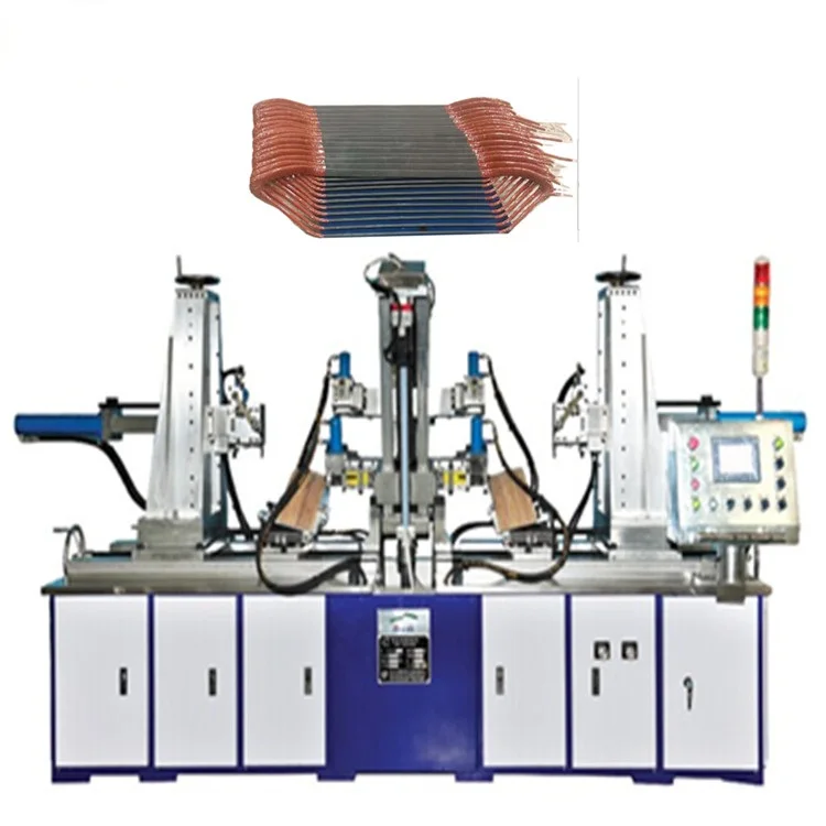 

HV motor & middle voltage coil forimg machines with coil winding machine and taping machine