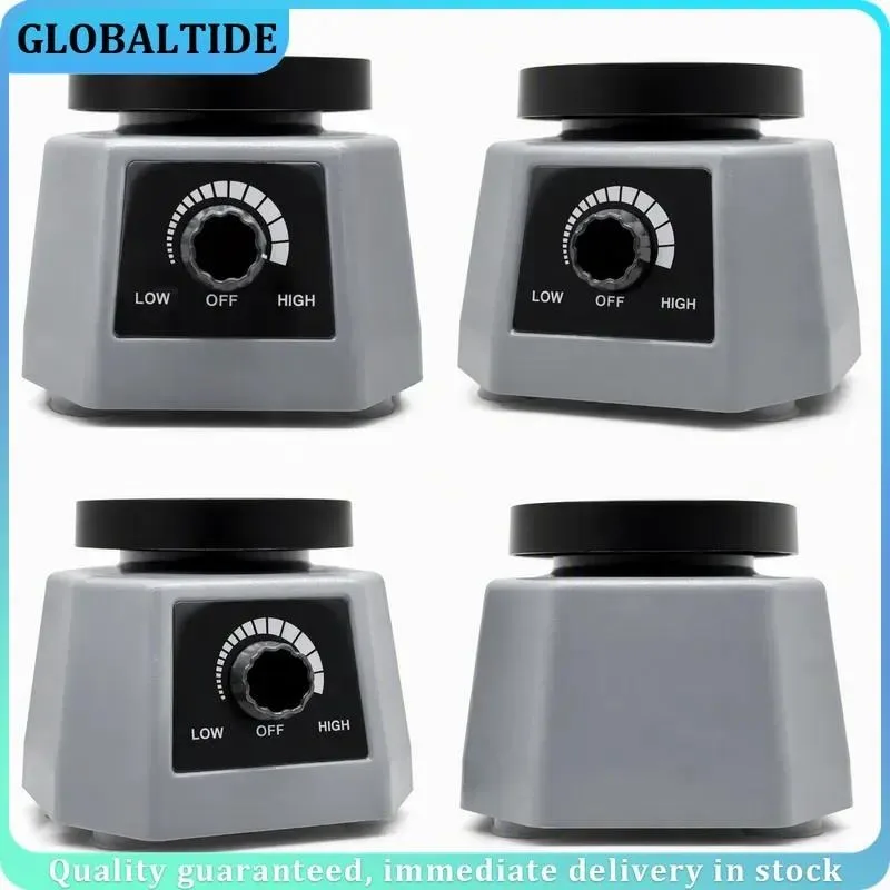 Lab Gypsum Plaster Vibrator 4 Inch Round Table Shaker Small Model Oscillator for Concrete Cement Mixing High Density