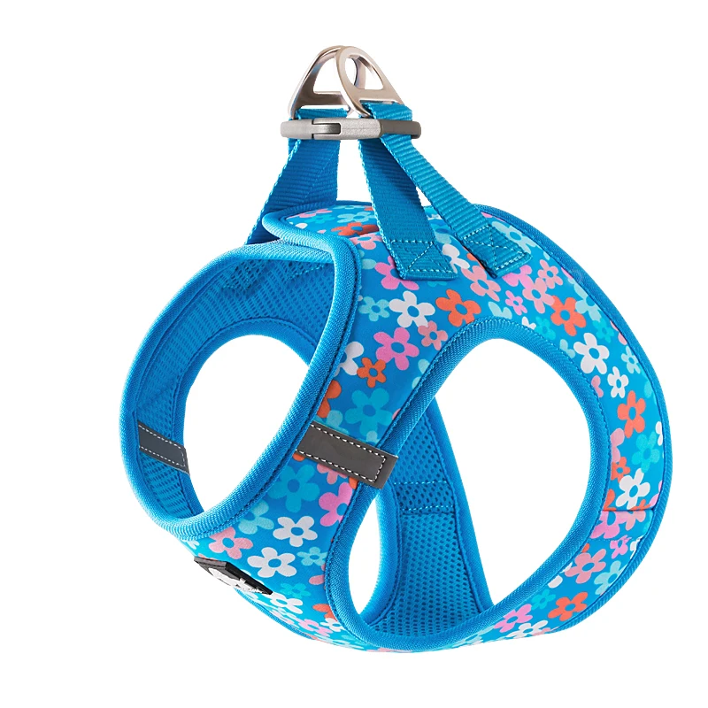 Truelove Haustiergeschirr, weiches Air-Mesh, verstellbar, reflektierend, für kleine und mittlere Rassen, kein Ziehen, verstellbares Hundegeschirr TLH3016 5