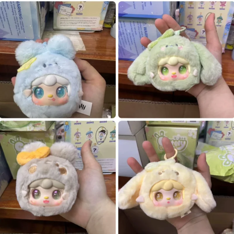 

Подлинная серия Yooki Meng Yi Meng Little Rabbit, плюшевая слепая коробка, милый подвесной орнамент, модель куклы, подарок для детей, коллекционная